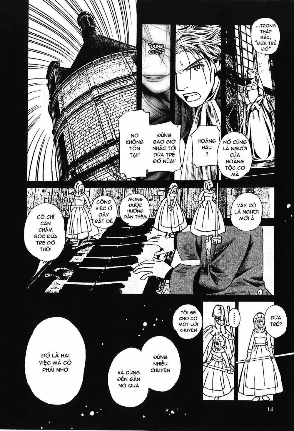 Aku no Meshitsukai Chapter 1 trang 13