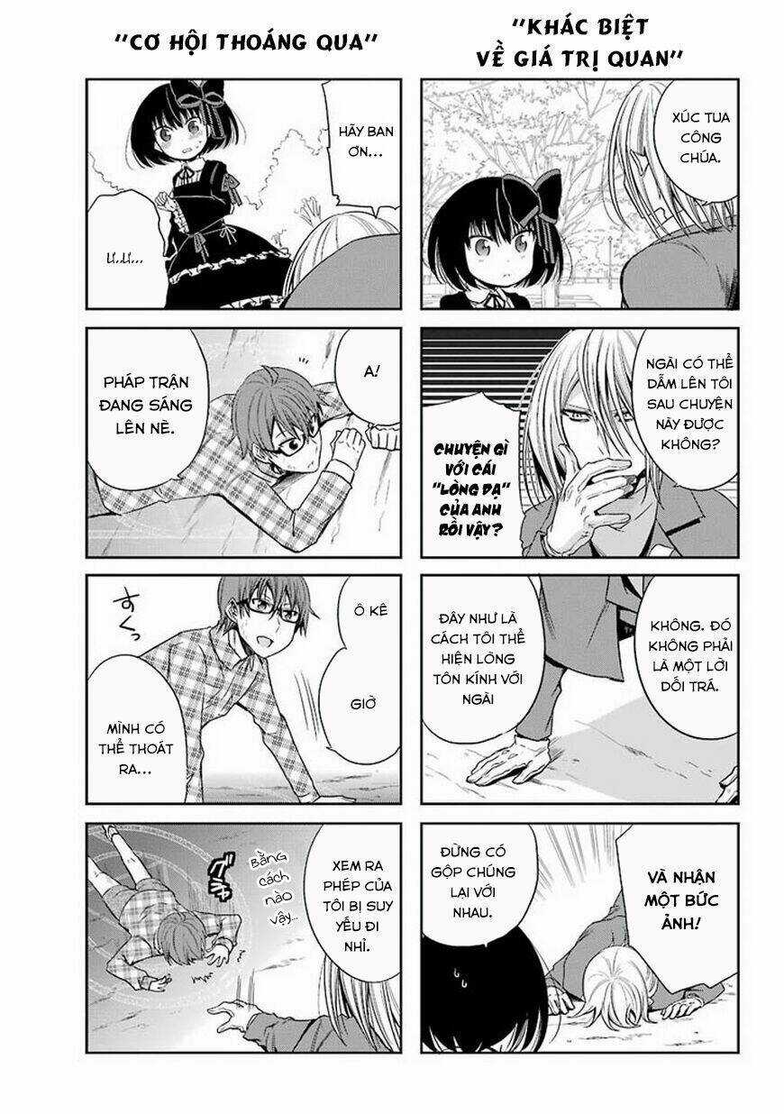 Akuma Mo Fumu O Osoreru Tokoro Chapter 11.1 trang 9