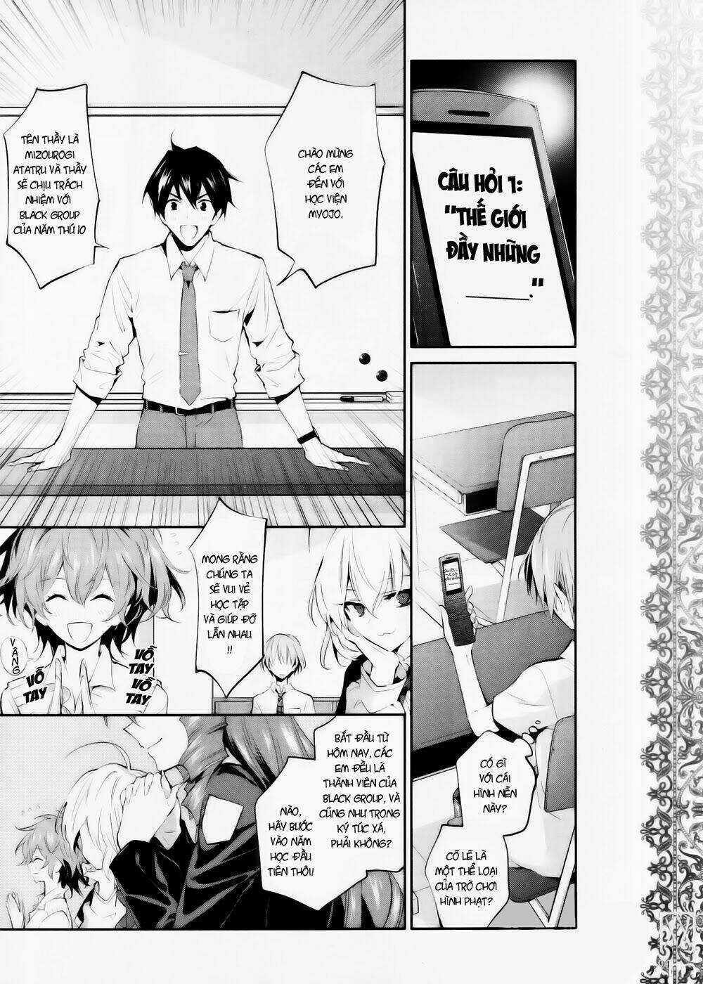 Akuma No Riddle Chapter 1 trang 3