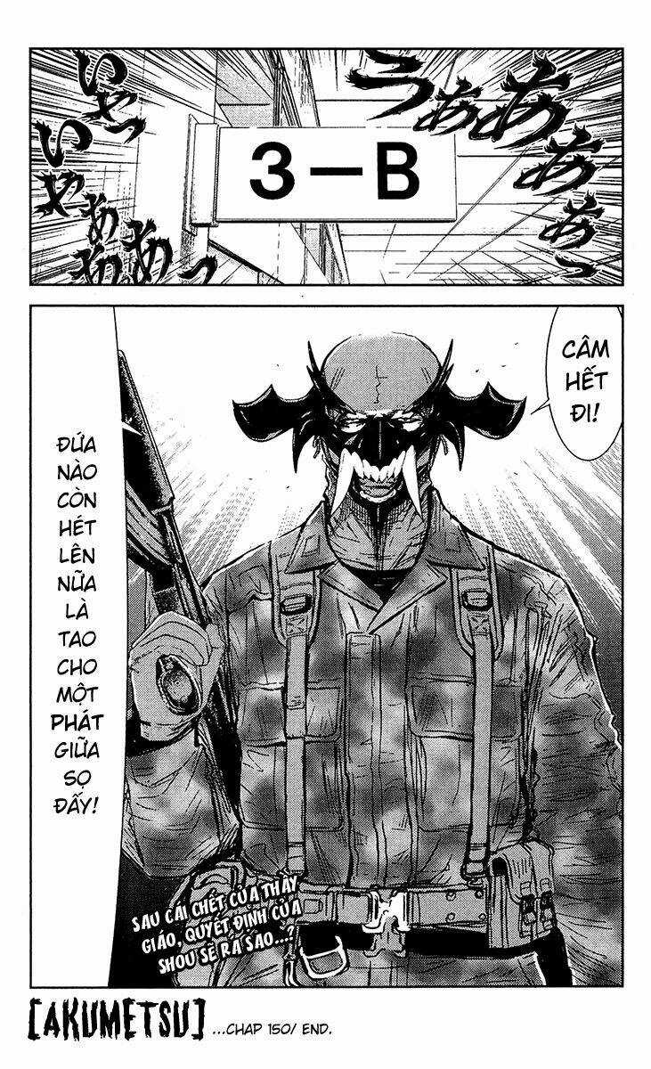 Akumetsu Chapter 150 trang 20