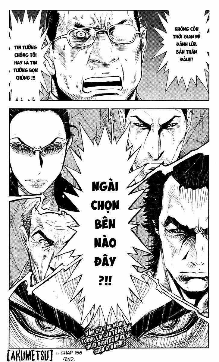 Akumetsu Chapter 156 trang 19