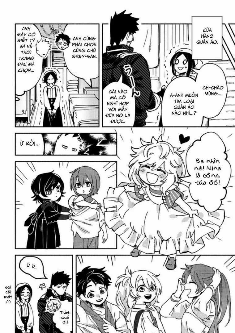 Akuninzura Shita B-Kyuu Boukensha - Shujinkou To Sono Osananajimi-Tachi No Papa Ni Naru Chapter 3.2 trang 13