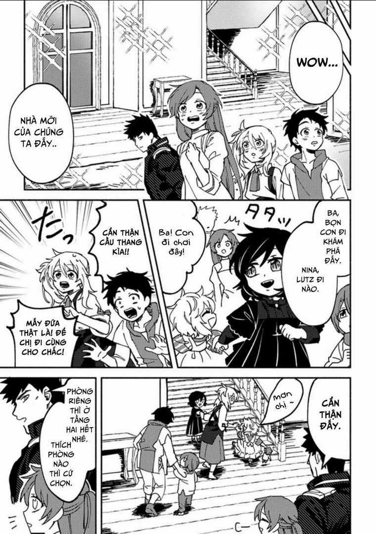 Akuninzura Shita B-Kyuu Boukensha - Shujinkou To Sono Osananajimi-Tachi No Papa Ni Naru Chapter 3.2 trang 14