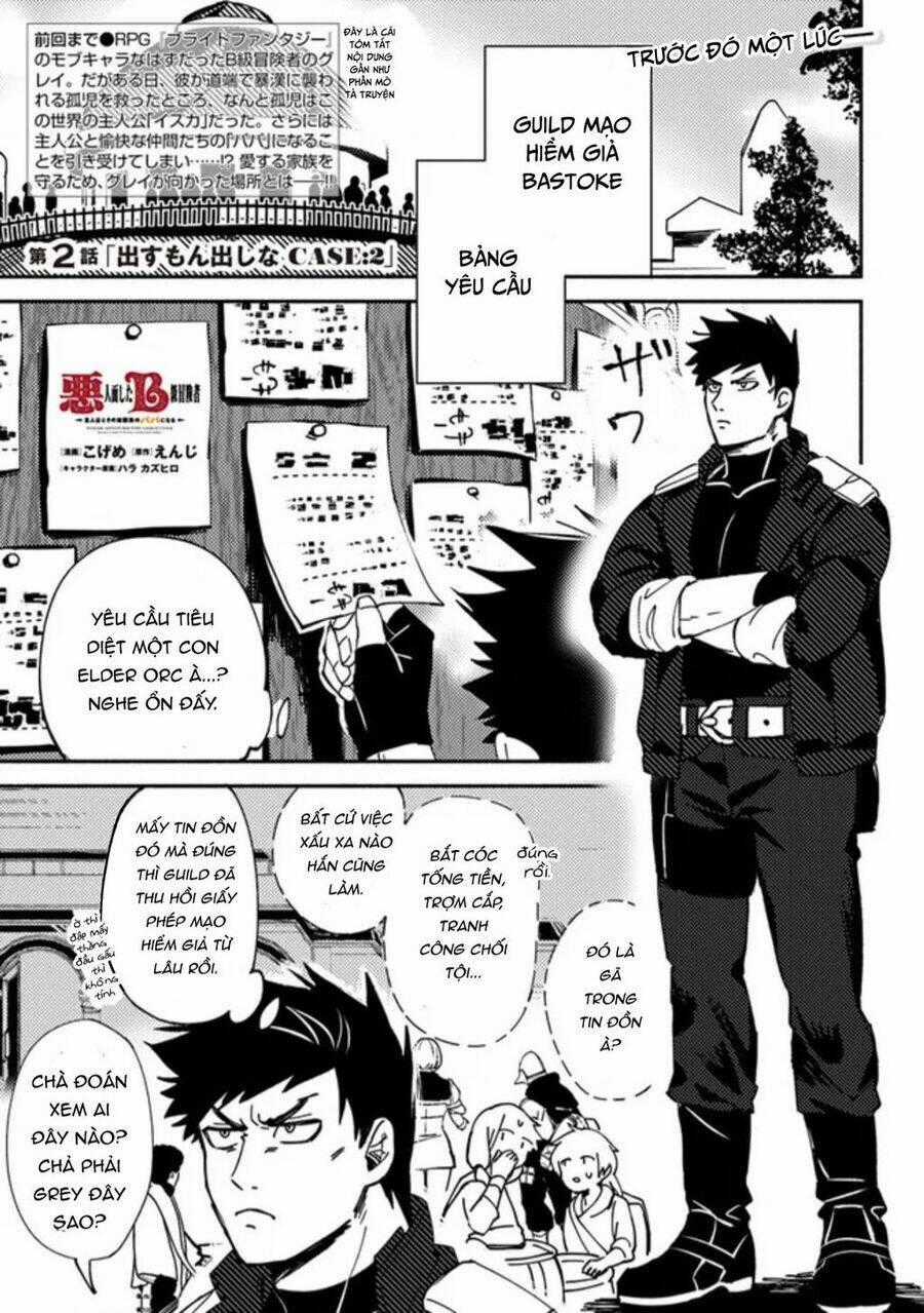 Akuninzura Shita B-Kyuu Boukensha Chapter 2 trang 0