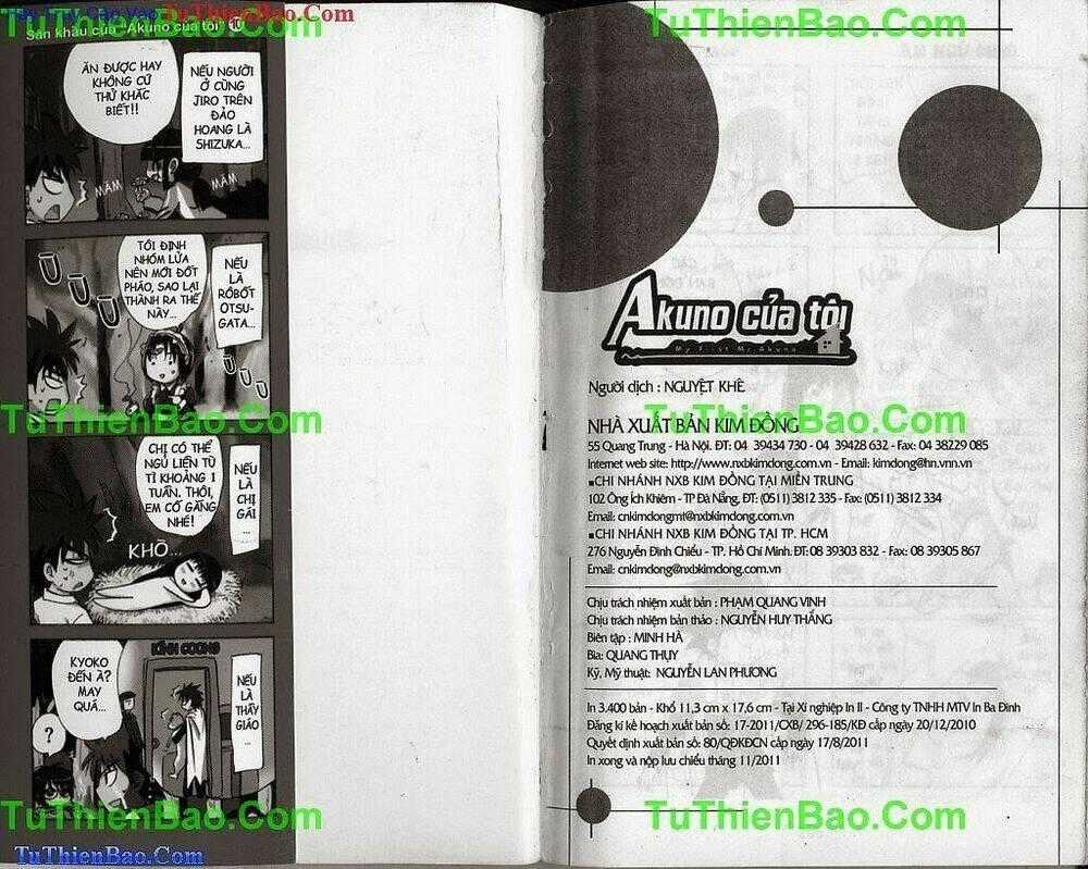 Akuno Của Tôi Chapter 10 trang 103