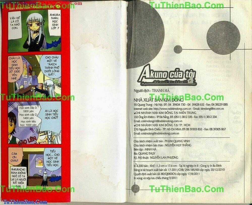 Akuno Của Tôi Chapter 4 trang 95