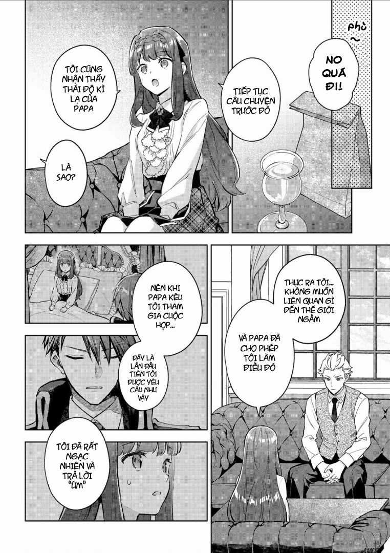 Akutou Ikka No Mana Musume, Tensei Saki Mo Otome Game No Gokudou Reijou Deshita. – Saijoukyuu Rank No Akuyaku-Sama, Sono Dekiai Wa Fuyou Desu! Chapter 20 trang 4