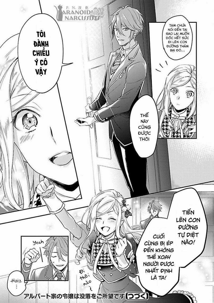 Albert Ke No Reijou Wa Botsuraku Wo Go Shomou Desu Chapter 1 trang 17