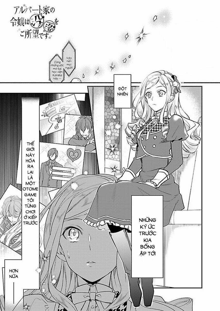 Albert Ke No Reijou Wa Botsuraku Wo Go Shomou Desu Chapter 1 trang 3
