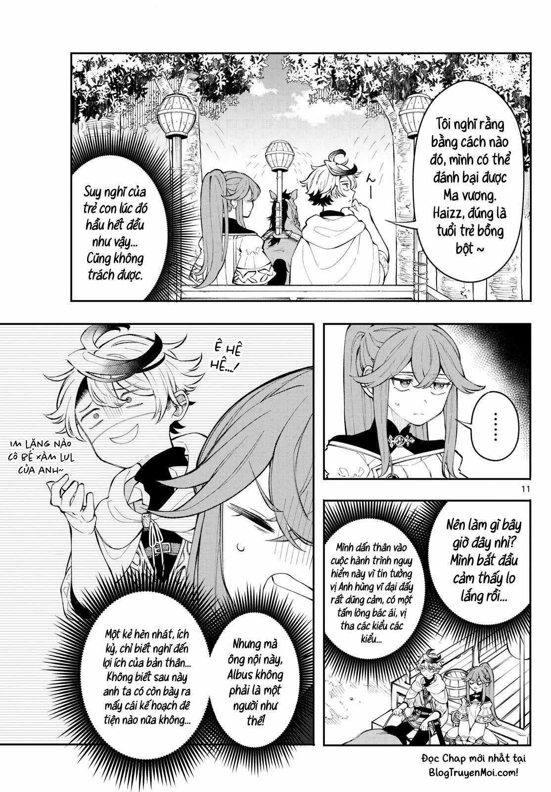 Albus thay đổi thế giới Chapter 3 trang 13