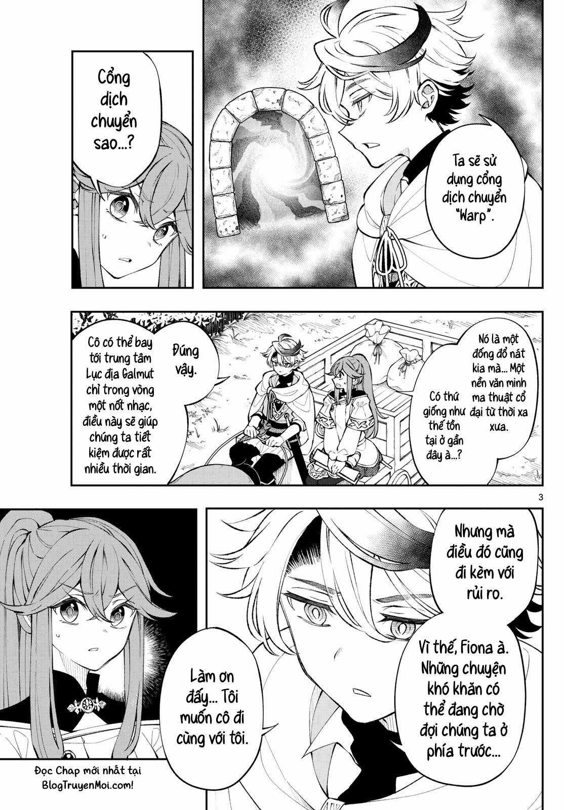 Albus thay đổi thế giới Chapter 4 trang 5