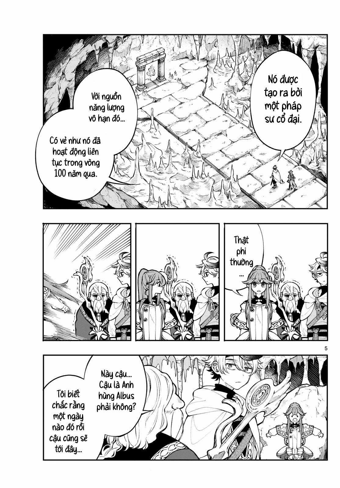 Albus thay đổi thế giới Chapter 4 trang 7