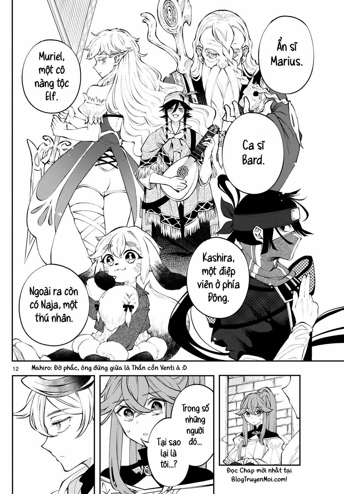 Albus thay đổi thế giới Chapter 6 trang 14