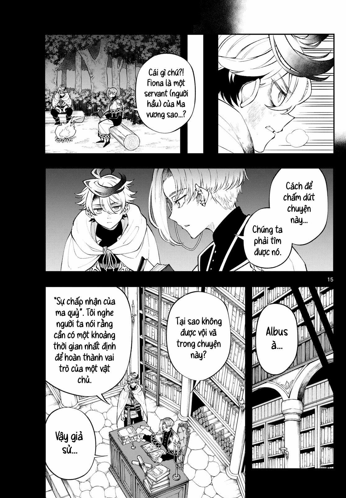 Albus thay đổi thế giới Chapter 8 trang 17