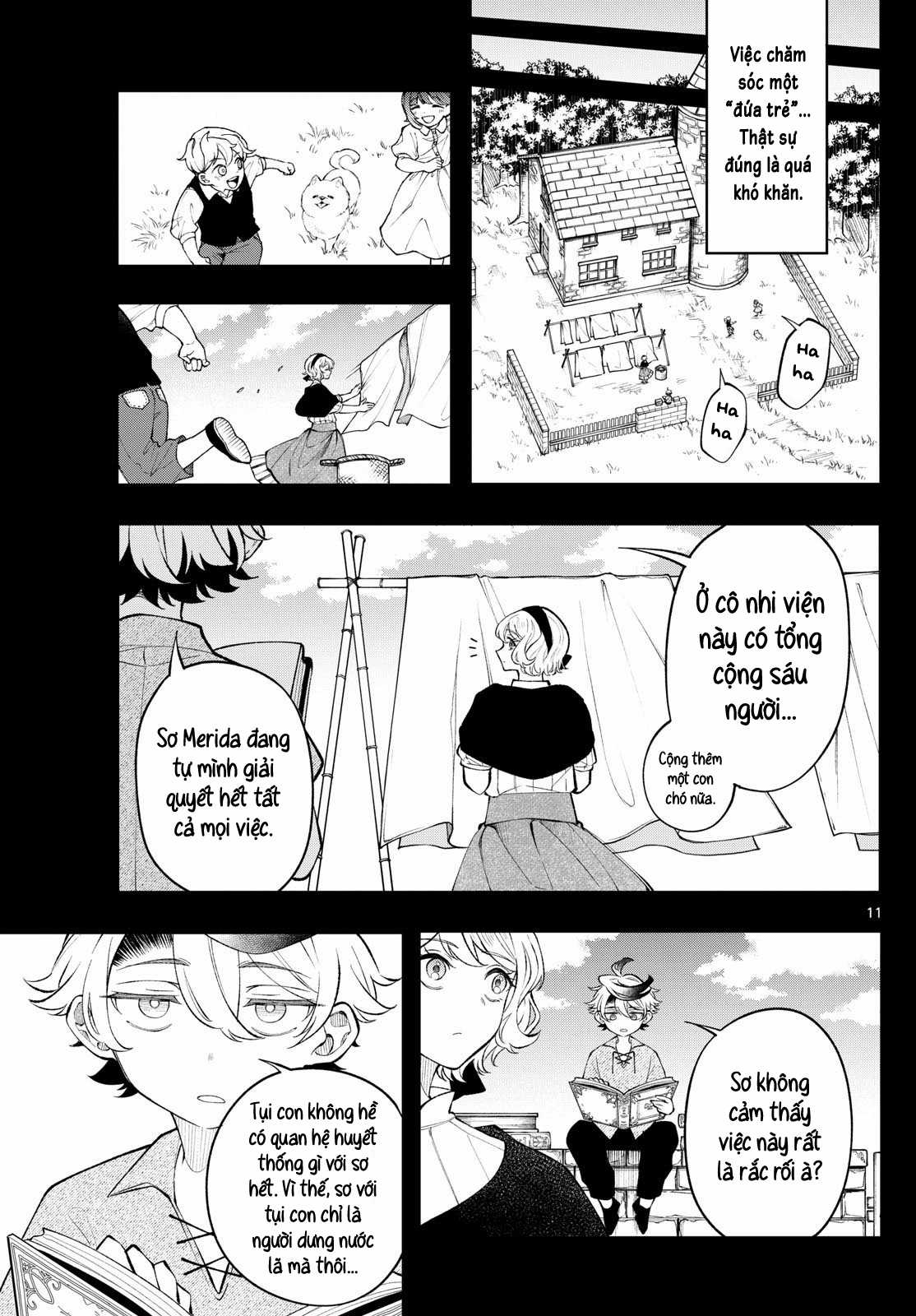 Albus thay đổi thế giới Chapter 9 trang 13