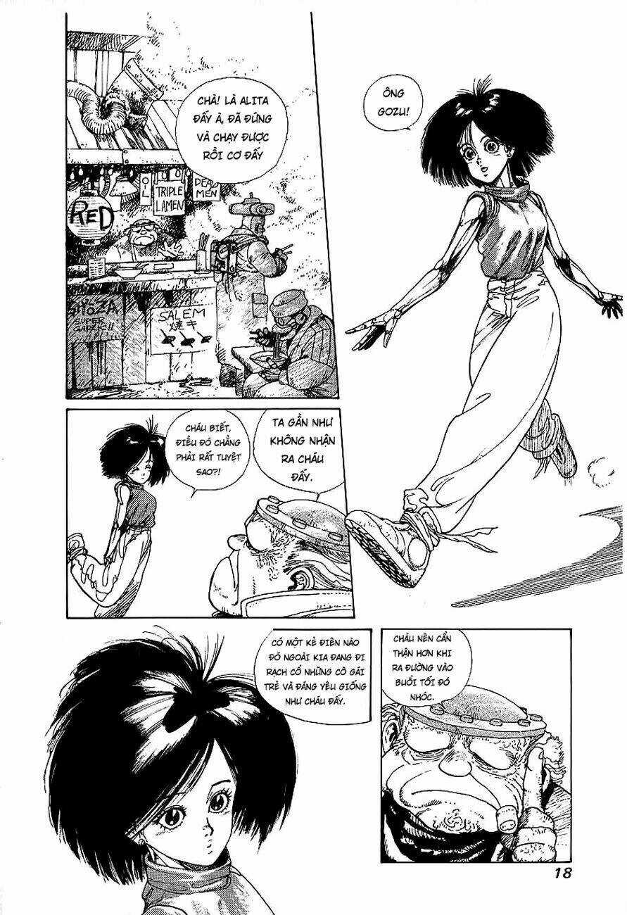 Alita - Thiên Thần Chiến Binh Chapter 1 trang 14