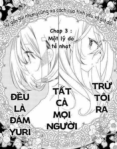 All Of Humanity Is Yuri Except For Me Chapter 3 trang 2