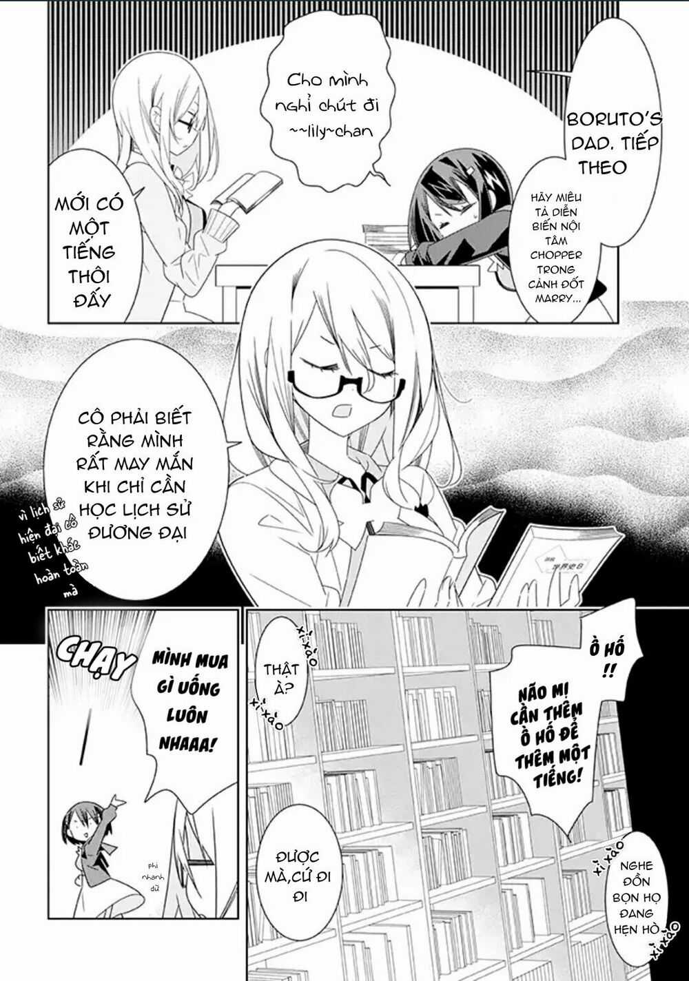 All Of Humanity Is Yuri Except For Me Chapter 4 trang 10