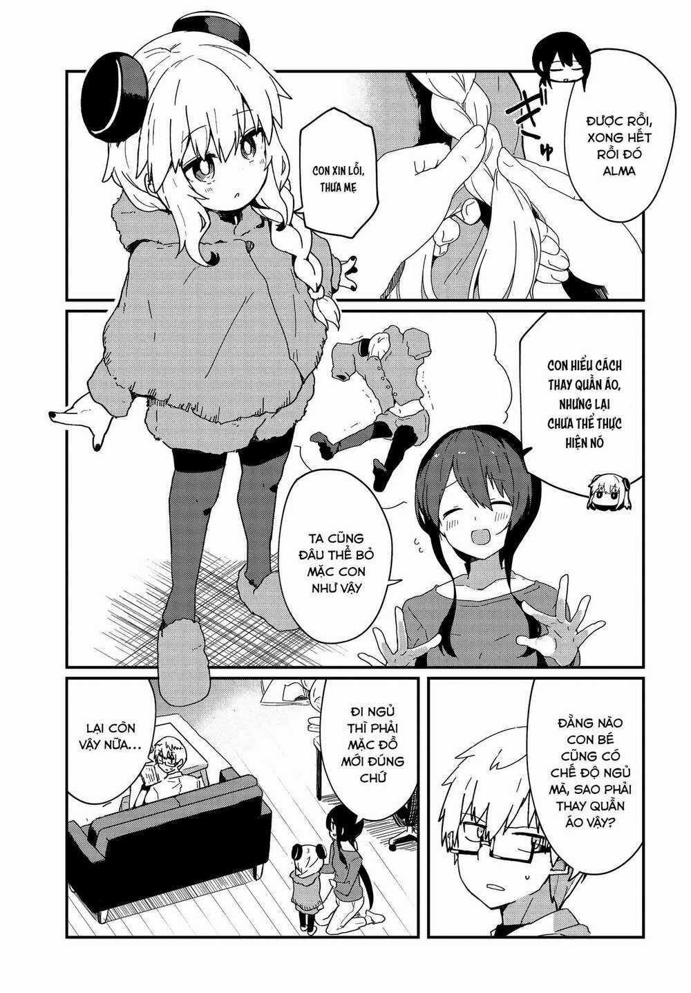Alma-Chan Wa Kazoku Ni Naritai Chapter 3 trang 3
