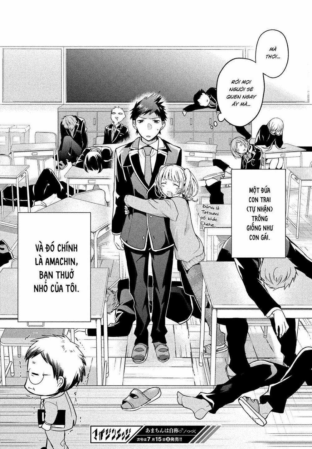 Amachin wa Jishou♂️ Chapter 1 trang 28