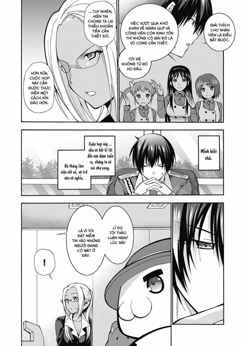 Amagi Brilliant Park Chapter 13 trang 12