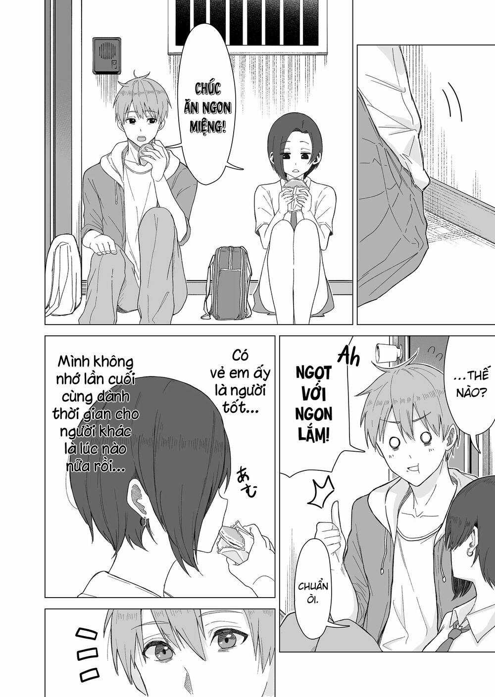 Amai-san tuy lạnh lùng nhưng lại rất ngọt ngào Chapter 1 trang 11