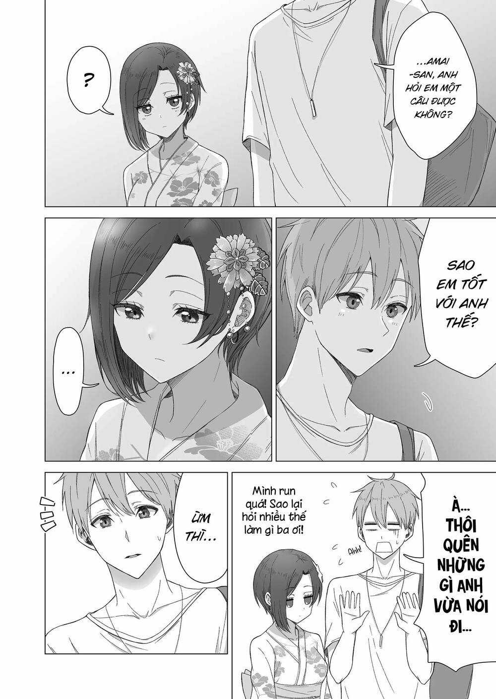 Amai-san tuy lạnh lùng nhưng lại rất ngọt ngào Chapter 10 trang 3