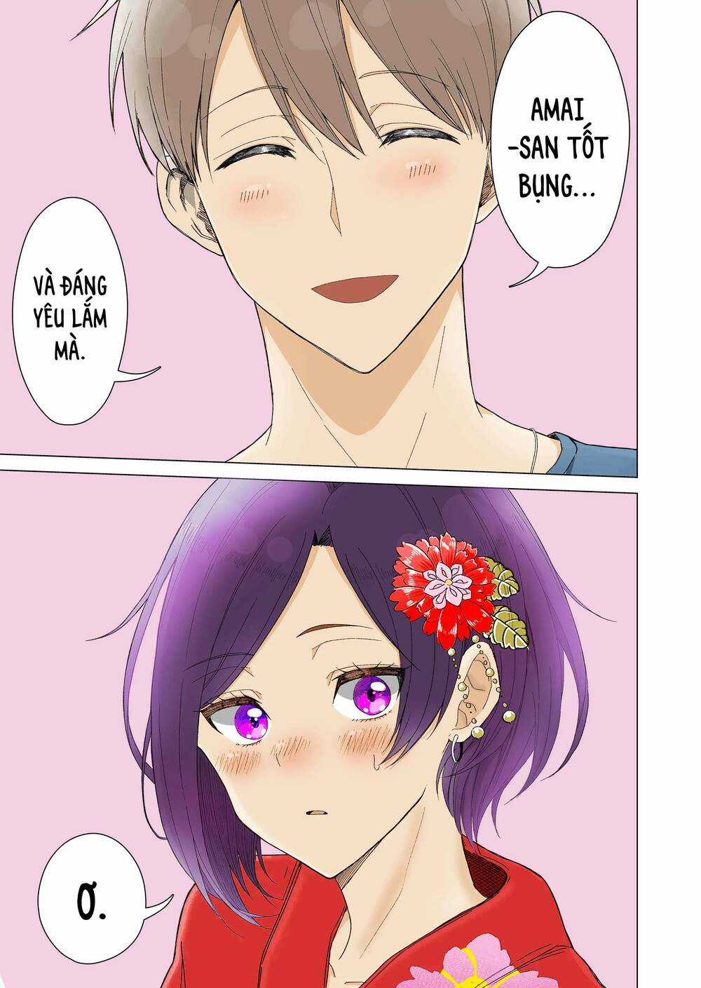 Amai-san tuy lạnh lùng nhưng lại rất ngọt ngào Chapter 10 trang 7