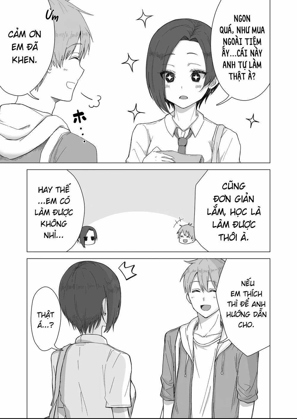 Amai-san tuy lạnh lùng nhưng lại rất ngọt ngào Chapter 2 trang 7