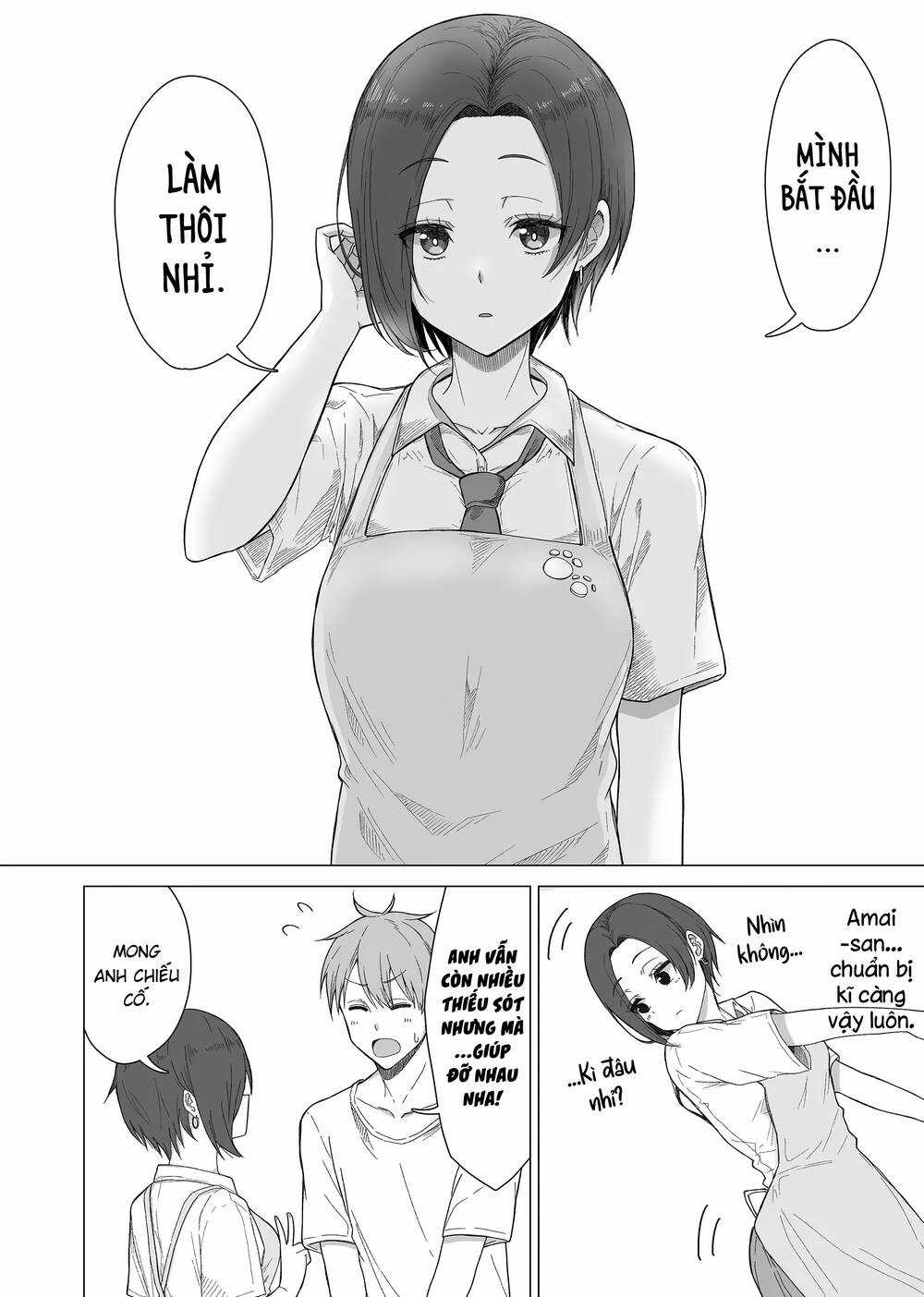 Amai-san tuy lạnh lùng nhưng lại rất ngọt ngào Chapter 3 trang 4