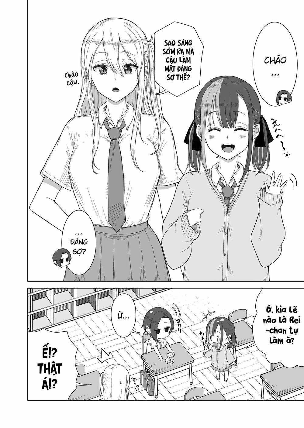 Amai-san tuy lạnh lùng nhưng lại rất ngọt ngào Chapter 4 trang 2