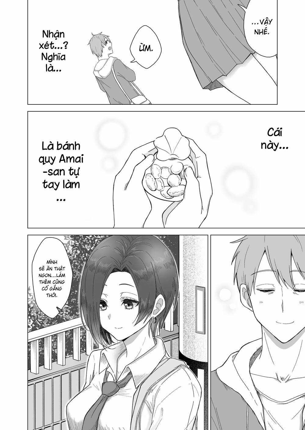 Amai-san tuy lạnh lùng nhưng lại rất ngọt ngào Chapter 4 trang 8