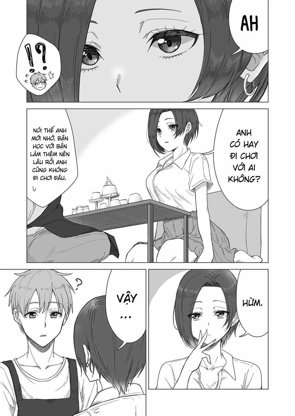 Amai-san tuy lạnh lùng nhưng lại rất ngọt ngào Chapter 5 trang 7