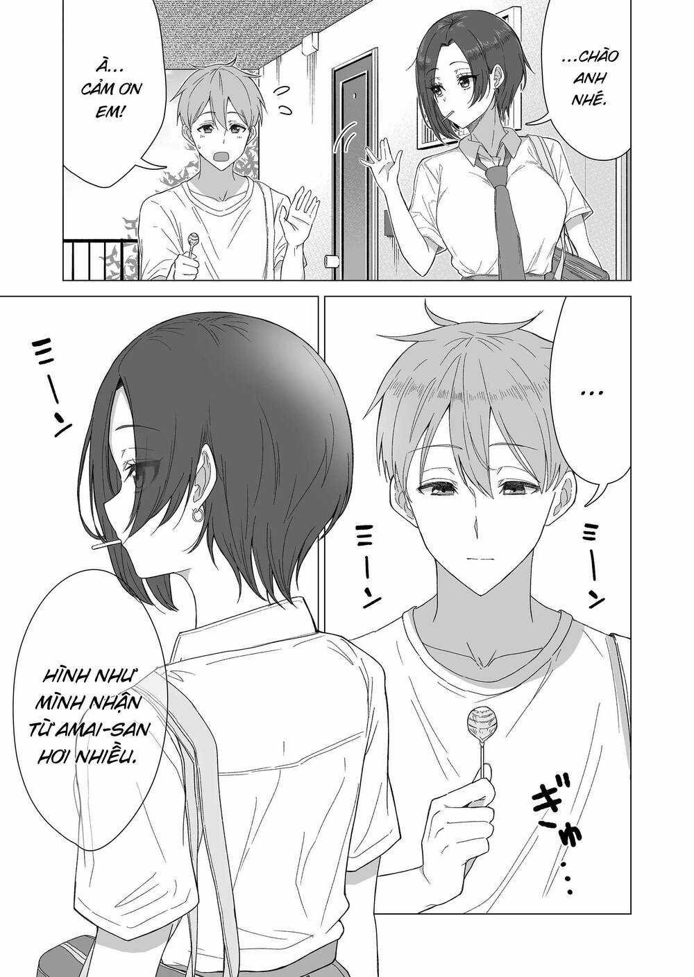 Amai-san tuy lạnh lùng nhưng lại rất ngọt ngào Chapter 8 trang 2