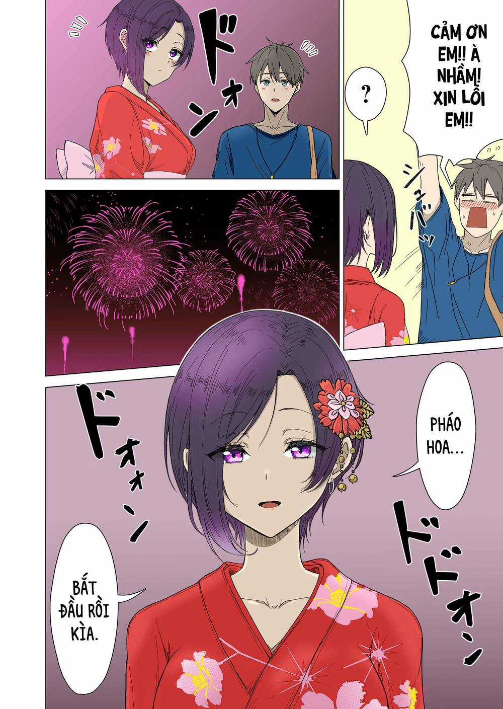 Amai-san tuy lạnh lùng nhưng lại rất ngọt ngào Chapter 9 trang 8