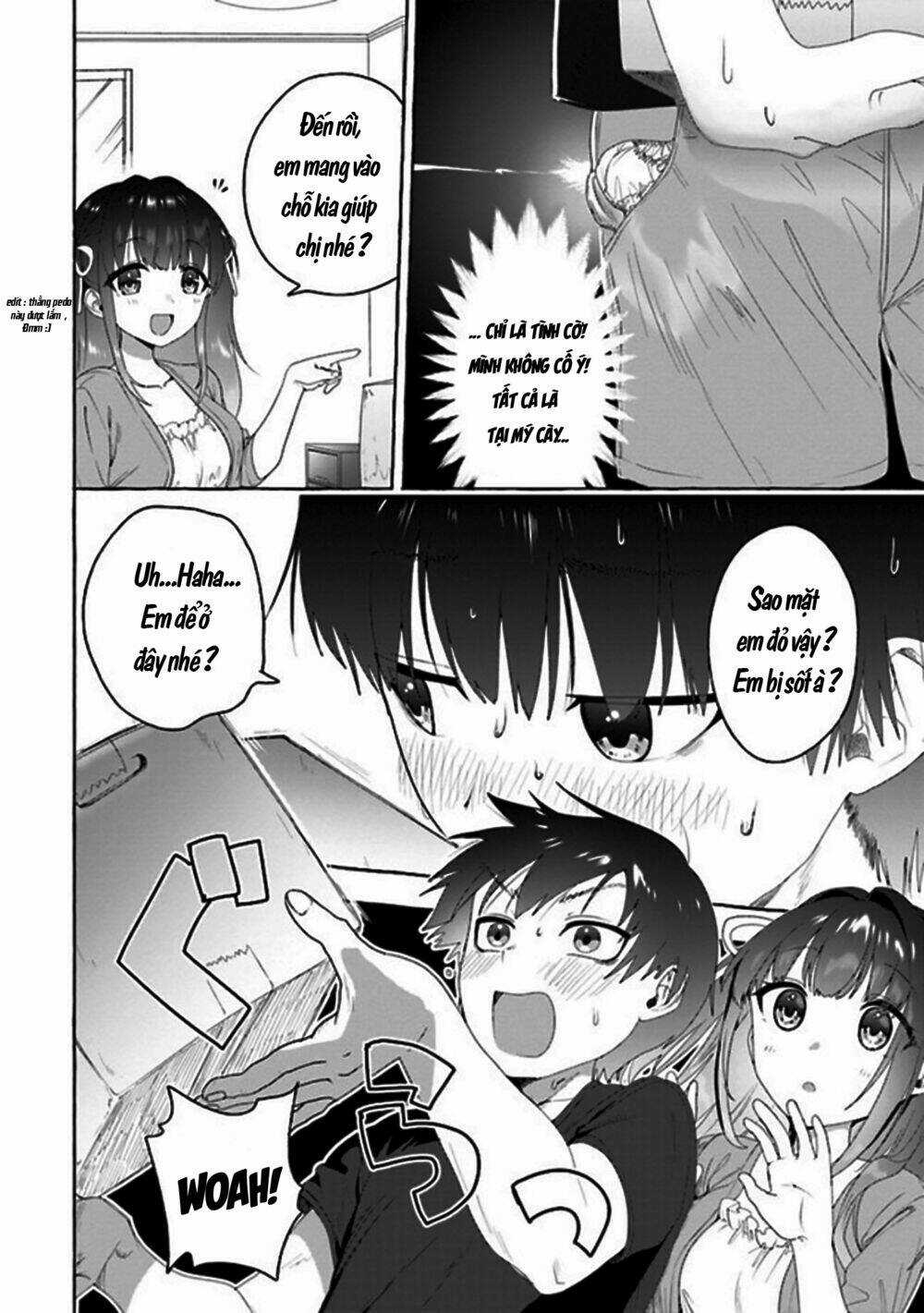 Amakara Gishimai Ni Hasamarete Masu Chapter 1 trang 10