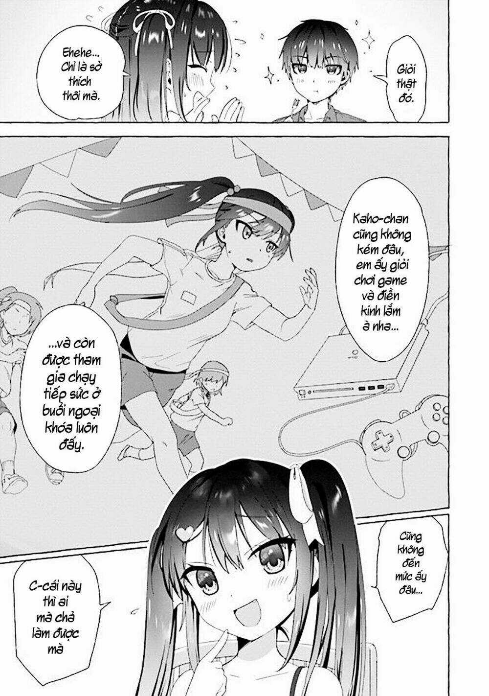 Amakara Gishimai Ni Hasamarete Masu Chapter 2 trang 3