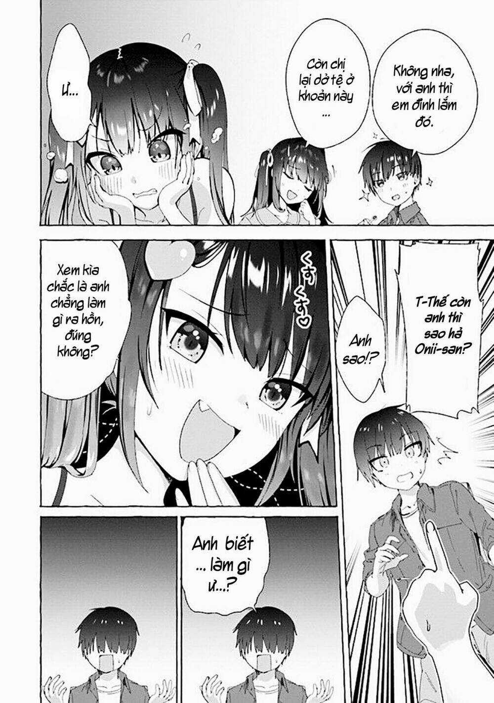 Amakara Gishimai Ni Hasamarete Masu Chapter 2 trang 4