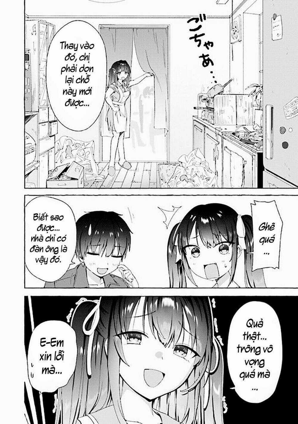 Amakara Gishimai Ni Hasamarete Masu Chapter 2 trang 6