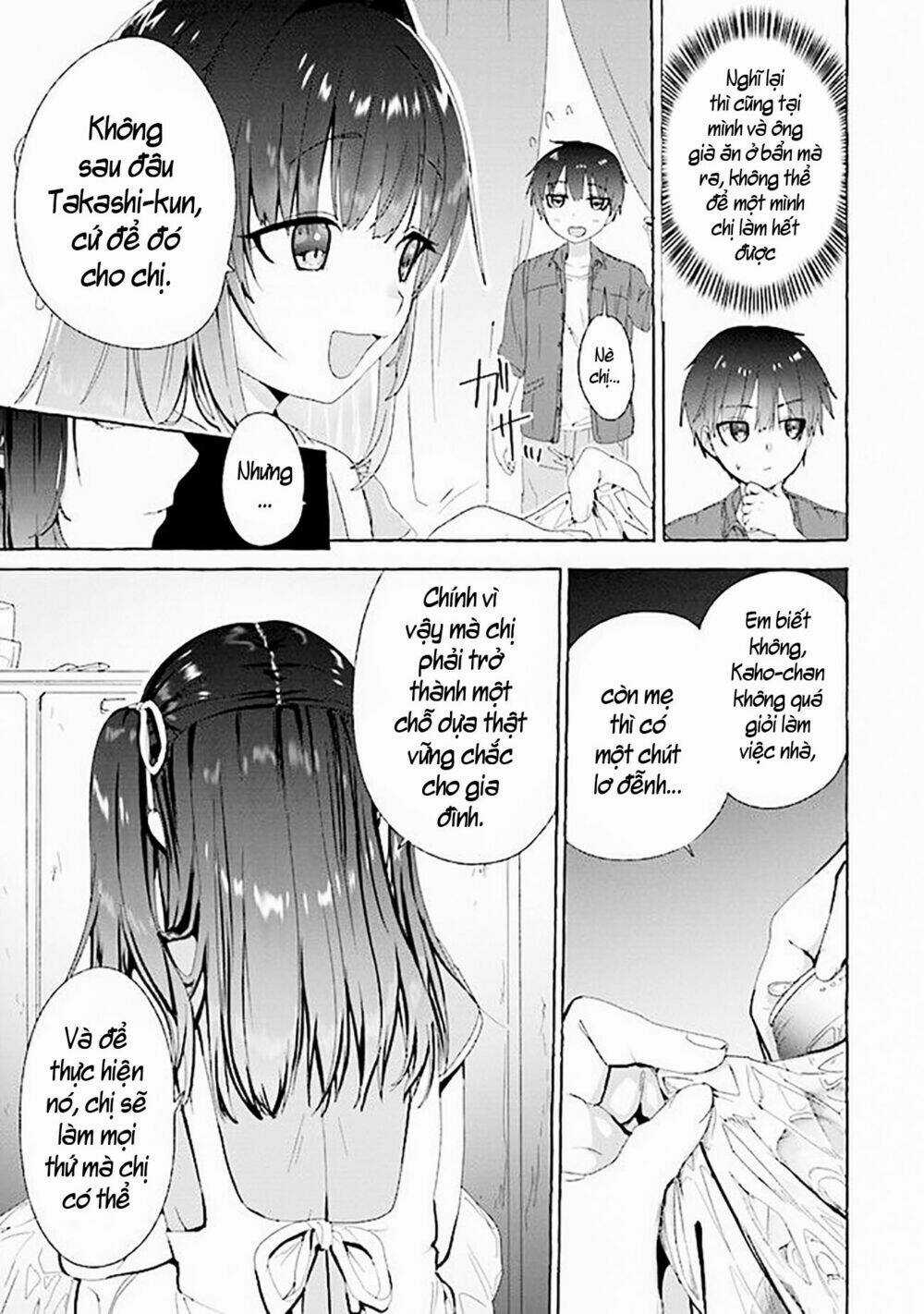 Amakara Gishimai Ni Hasamarete Masu Chapter 2 trang 7