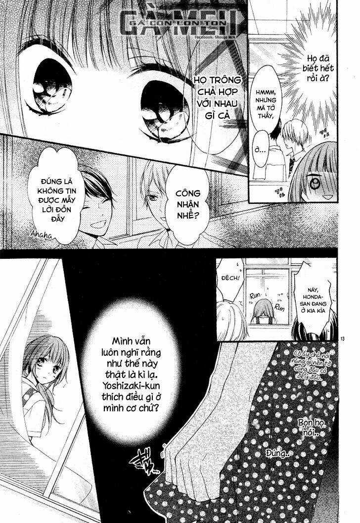 Amakute Zurui Wana no Naka Chapter 3.5 trang 14