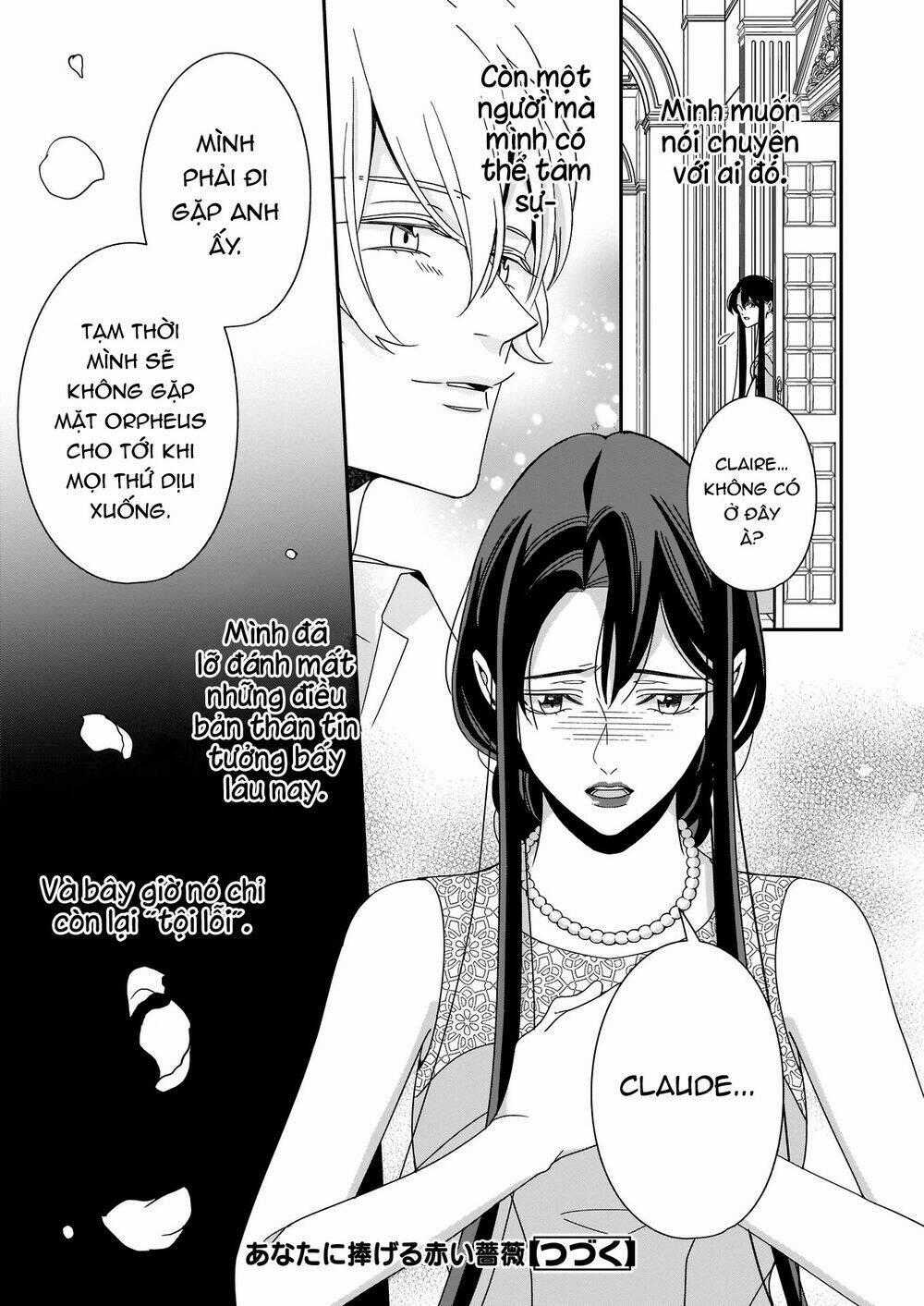 Anata Ni Sasageru Akai Bara Chapter 9 trang 22