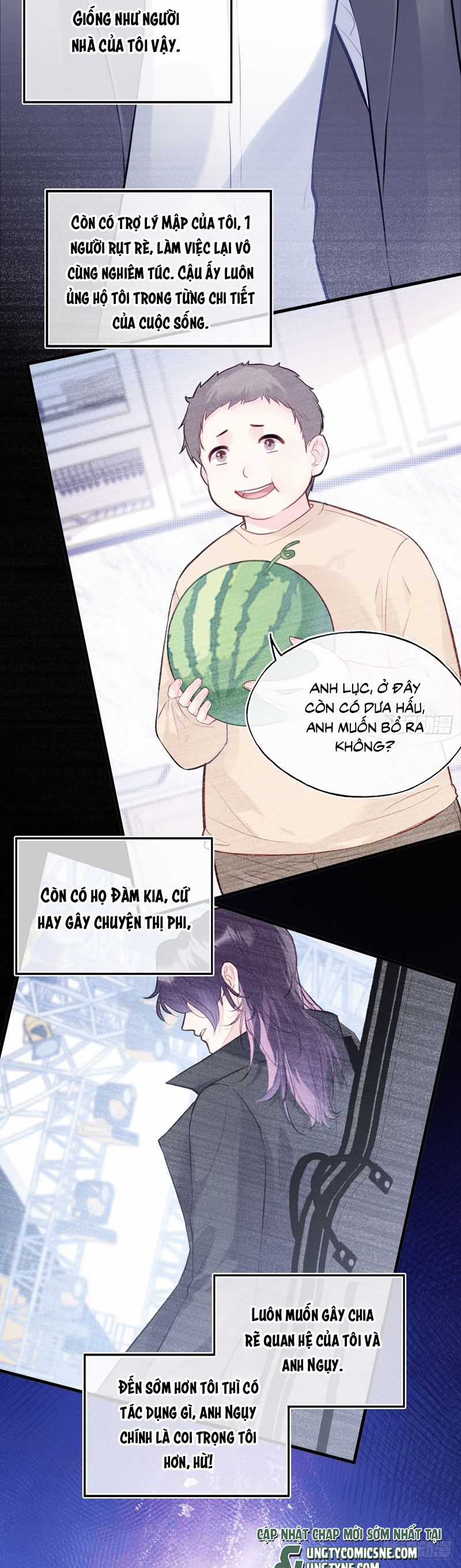 Anh Ấy Chưa Từng Rơi Xuống Chapter 102 trang 9