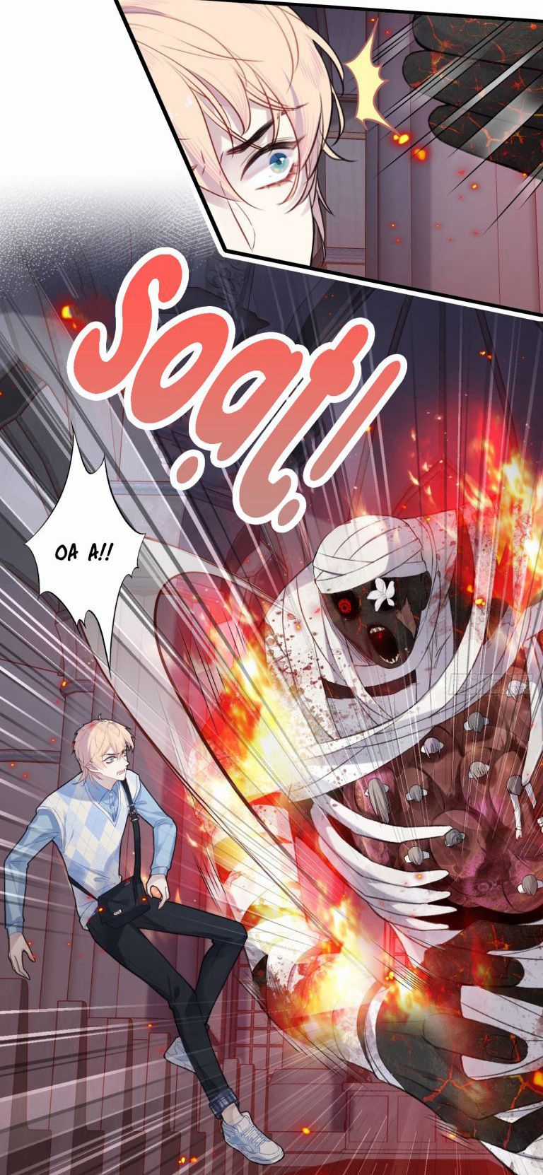 Anh Ấy Chưa Từng Rơi Xuống Chapter 36 trang 28