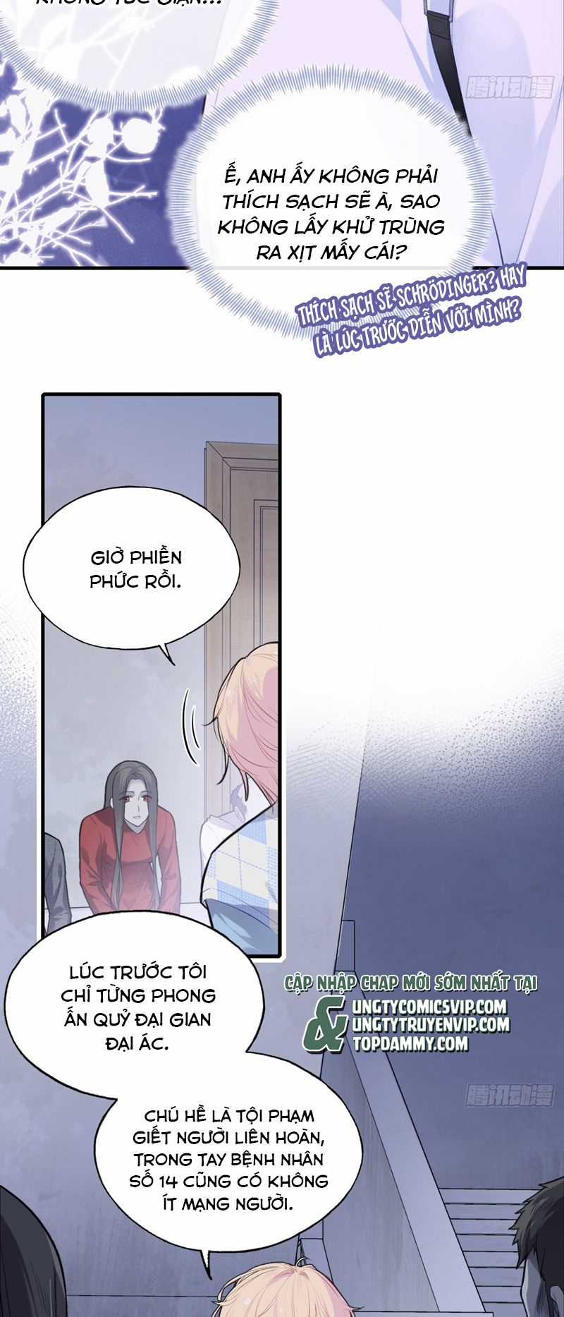 Anh Ấy Chưa Từng Rơi Xuống Chapter 54 trang 8