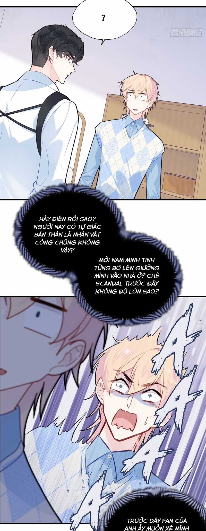 Anh Ấy Chưa Từng Rơi Xuống Chapter 55 trang 21