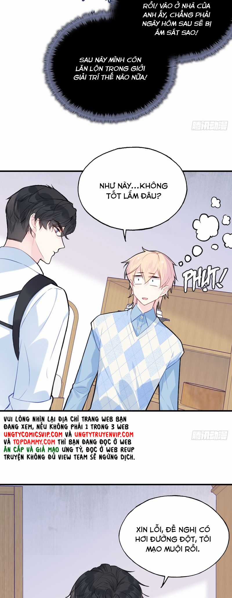 Anh Ấy Chưa Từng Rơi Xuống Chapter 55 trang 22