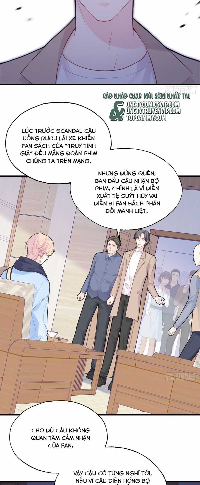 Anh Ấy Chưa Từng Rơi Xuống Chapter 58 trang 10