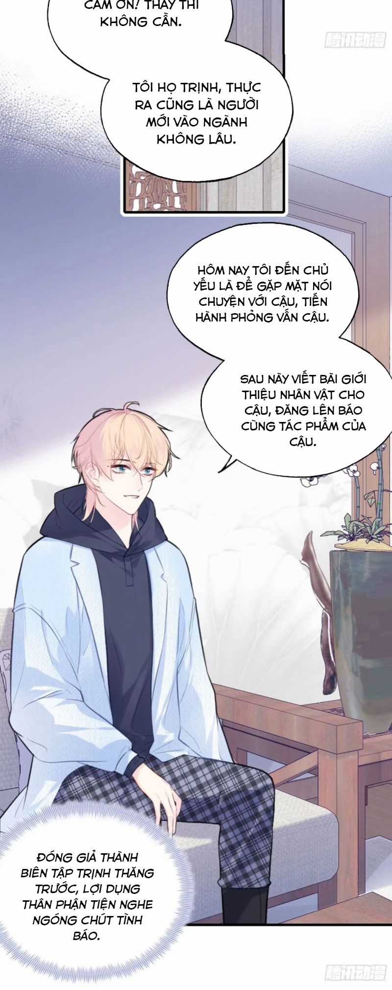 Anh Ấy Chưa Từng Rơi Xuống Chapter 74 trang 18