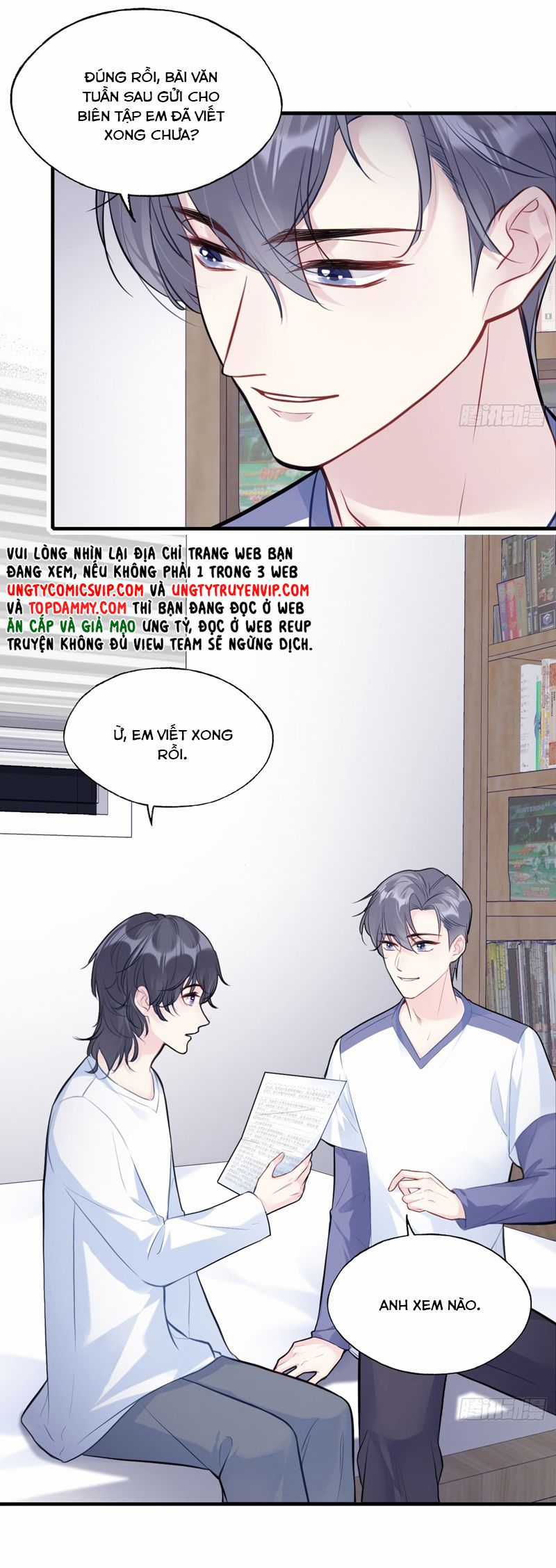 Anh Ấy Chưa Từng Rơi Xuống Chapter 77 trang 11